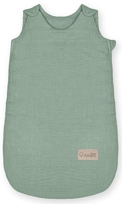 Śpiworek niemowlęcy do spania M (1,5 TOG) 77x35 cm Zieleń CC4