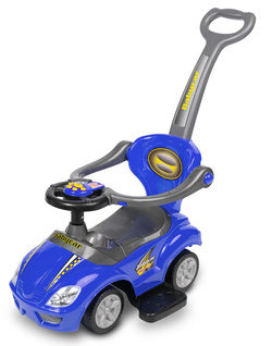 Jeździk Race Car Blue