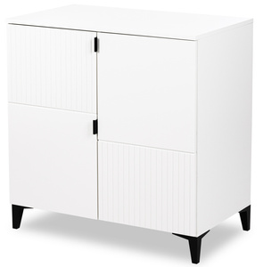 Komoda Mini z Półkami Duża Biała MIA