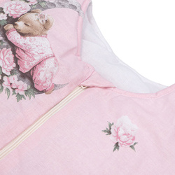 Śpiworek dziecięcy z nogawkami S (1,5 TOG) 80x36 cm Blossom World C014