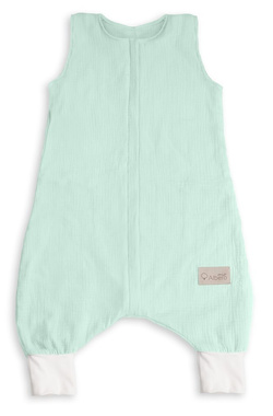 Śpiworek dziecięcy z nogawkami S (0,5 TOG) 80x36 cm Miętowy WM446
