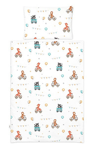 Pościel 2 elementowa dziecięca 135x100 Autka 416