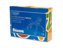 Jeździk-pchacz BEETLE PURPLE