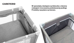 Łóżeczko turystyczne BASIC PLUS Grey