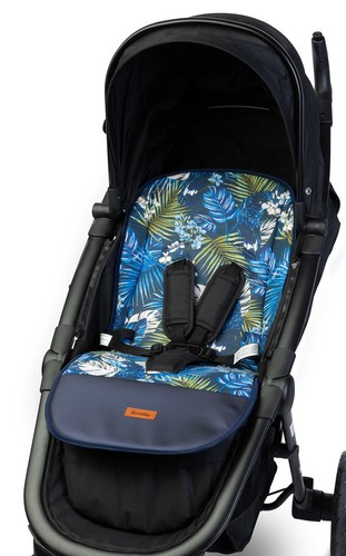 Wkładka do wózka VELVET Papugi Niebieska pol_pl_Wkladka-do-wozka-VELVET-Papugi-Niebieska-3492_2