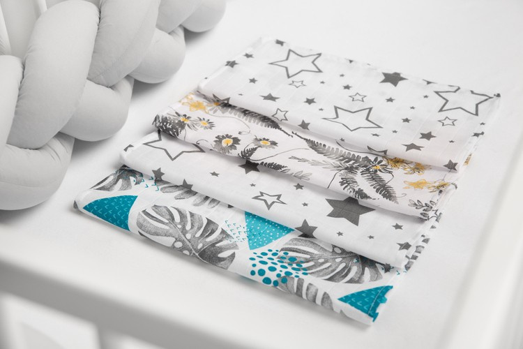 Pielucha muślinowa Peonie Białe pol_pl_Pielucha-muslinowa-Peonie-Biale-2806_6