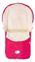 Śpiworek do wózka CLASSIC Wełna 95x45 cm Malinowy