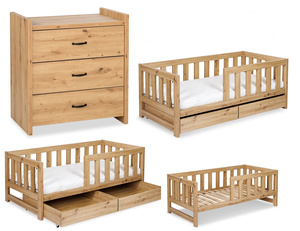 Zestaw mebli młodzieżowych Dąb AMELIA