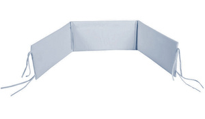 Ochraniacz uniwersalny do łóżeczka Basic Niebieski Jeans 180x30 cm
