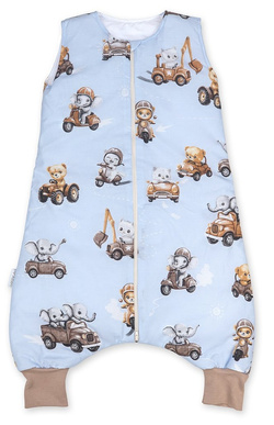 Śpiworek dziecięcy z nogawkami S (1,5 TOG) 80x36 cm Little Drivers World C013