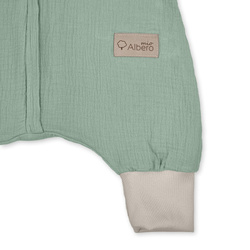 Śpiworek dziecięcy z nogawkami S (0,5 TOG) 80x36 cm Zieleń CC4