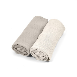 Pieluszki muślinowe 2-pak Beż CC2