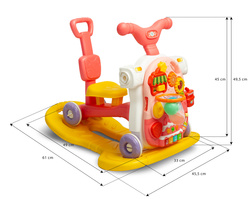 Wielofunkcyjny Chodzik 5w1 Turquoise