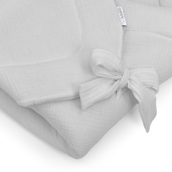 Rożek niemowlęcy 75x75 cm Popiel CC3 Cotton Color