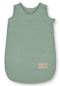 Śpiworek niemowlęcy do spania S (1,5 TOG) 62x34 cm Zieleń CC4