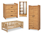 Zestaw mebli młodzieżowych z Łóżkiem Dąb AMELIA