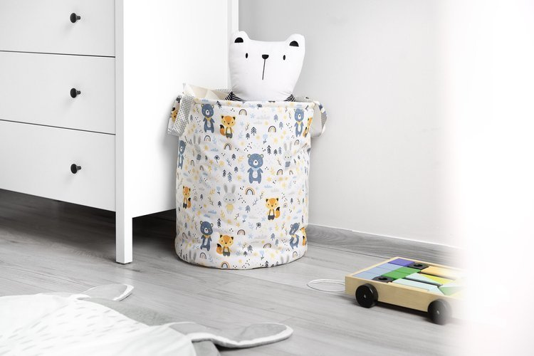 Kosz na Zabawki PRZYJACIELE  Z LASU SZARY pol_pl_Kosz-na-Zabawki-PRZYJACIELE-Z-LASU-SZARY-3233_5