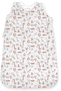 Śpiworek niemowlęcy do spania S (1,5 TOG) 62x34 cm Zoo World C016