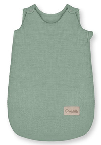 Śpiworek niemowlęcy do spania S (1,5 TOG) 62x34 cm Zieleń CC4