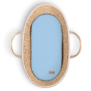 Prześcieradło do gondoli 80x35cm Niebieski J004