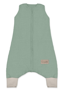Śpiworek dziecięcy z nogawkami S (0,5 TOG) 80x36 cm Zieleń CC4