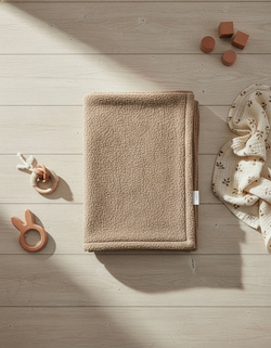 Kocyk Boucle 100x75 cm CMB5 Karmel