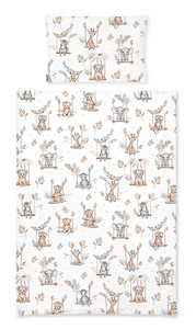 Pościel 2 elementowa dziecięca 135x100 Africa world C012