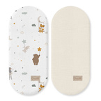 Prześcieradło do gondoli 80x35cm 2-pak Myszka W421