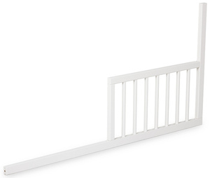 Barierka do Łóżka Frania dla Dziecka 120x60 Biała
